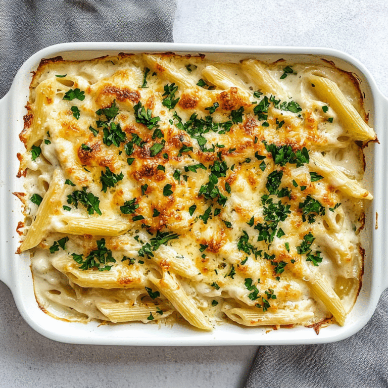 Chicken Alfredo Casserole