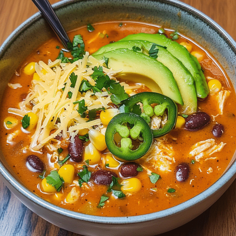Chicken Enchilada Soup