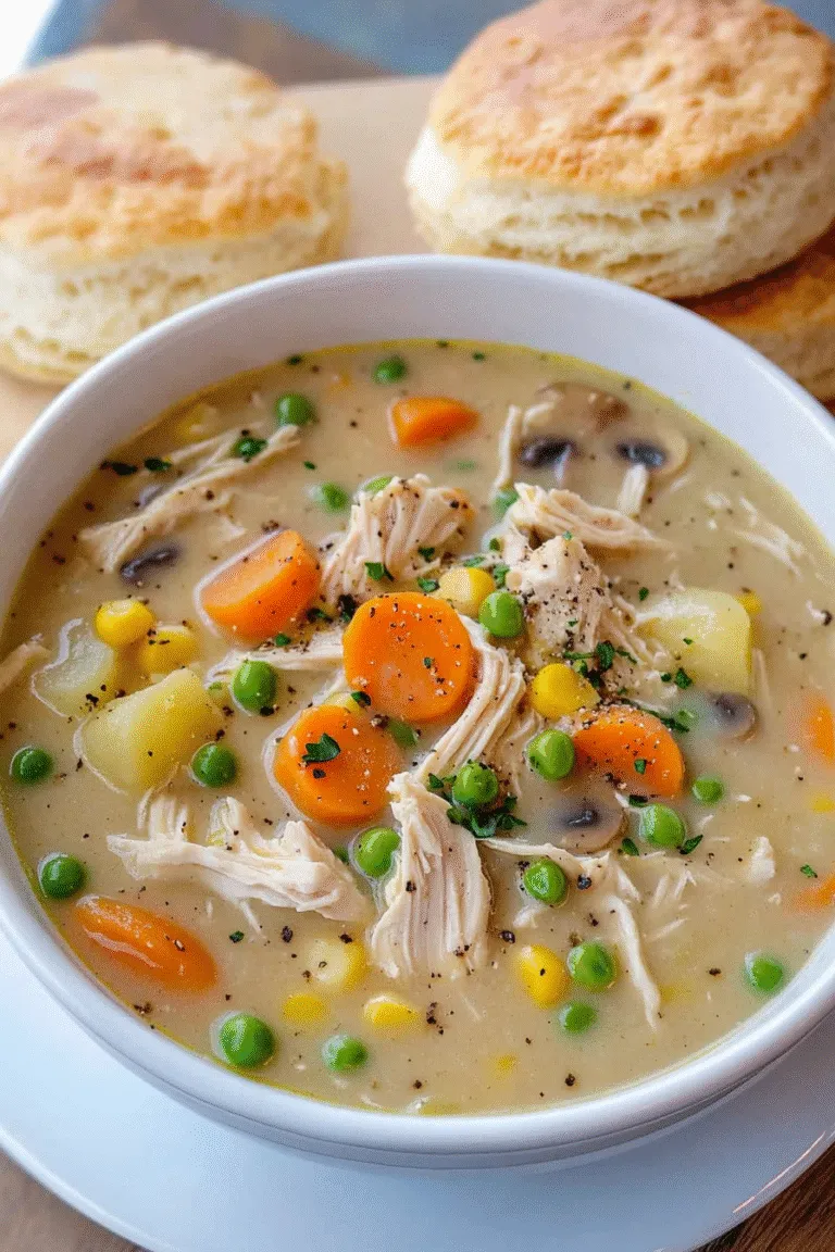 Chicken Pot Pie Soup