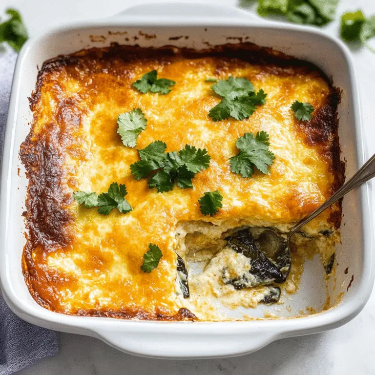 Chile Rellenos Casserole