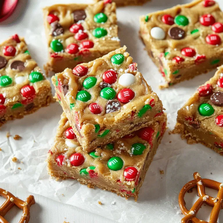 Christmas Cookie Bars