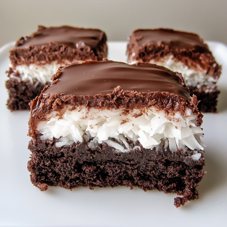 Coconut Mounds Brownies