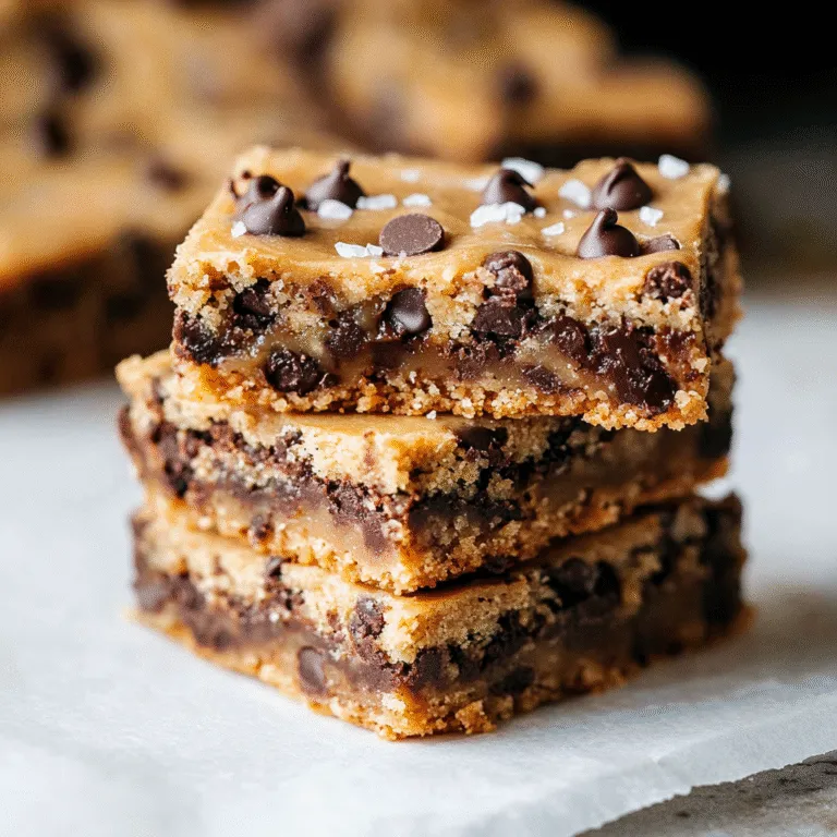 Cookie Butter Bars