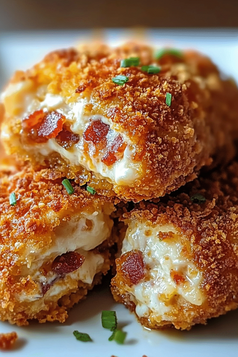 Cream Cheese and Bacon Stuffed Doritos Chicken