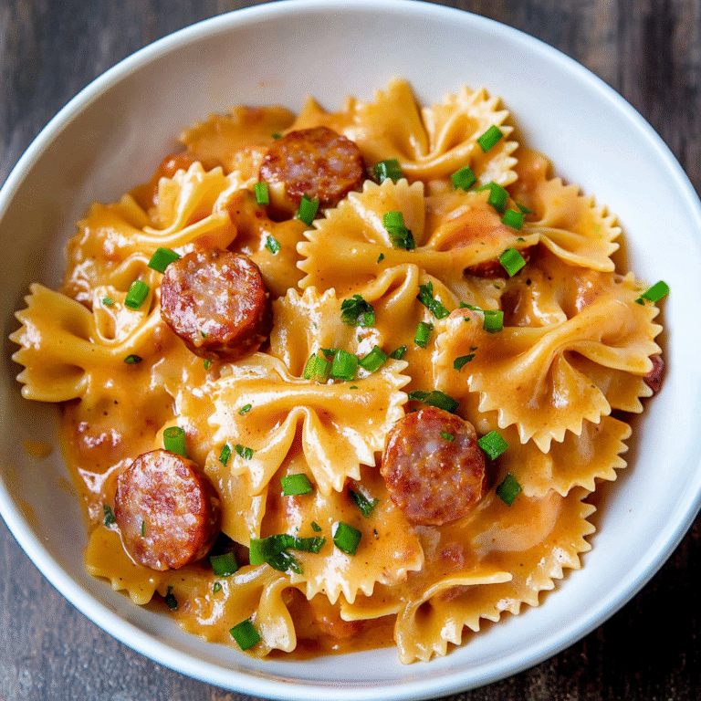 Creamy Smoked Sausage Pasta