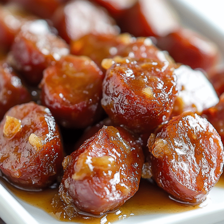 Crock Pot Sweet Kielbasa