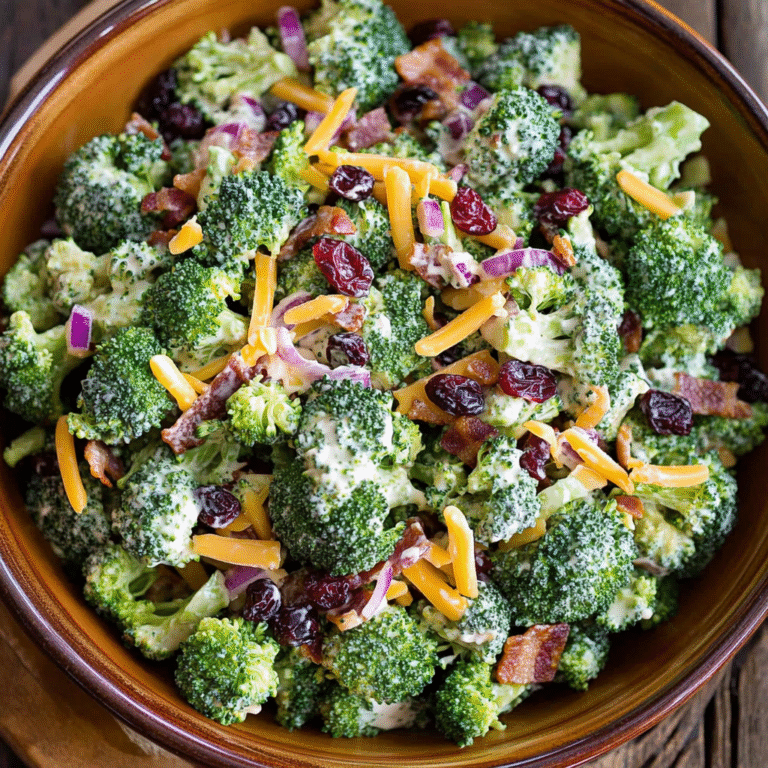 Easy Broccoli Salad