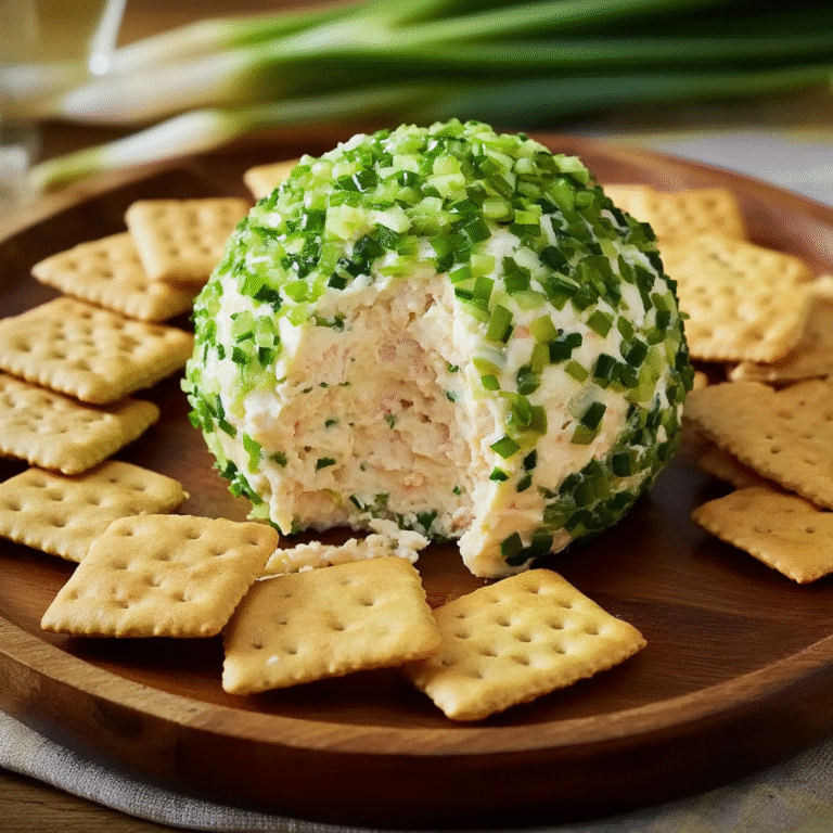 Easy Crab Dip Cheese Ball