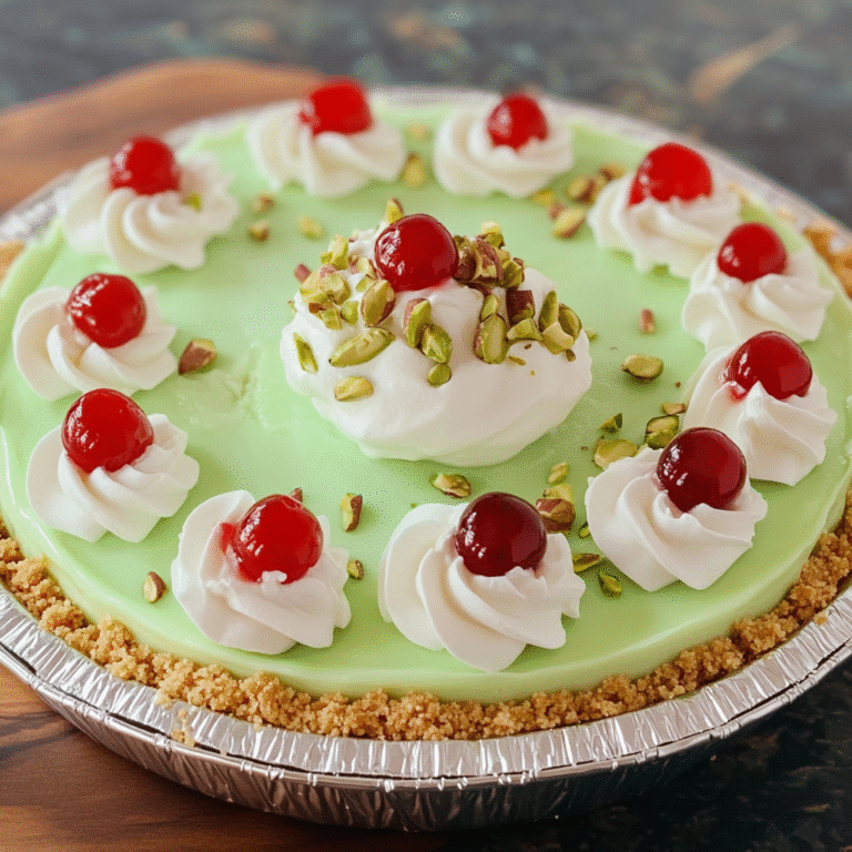 Easy Pistachio Cream Pie