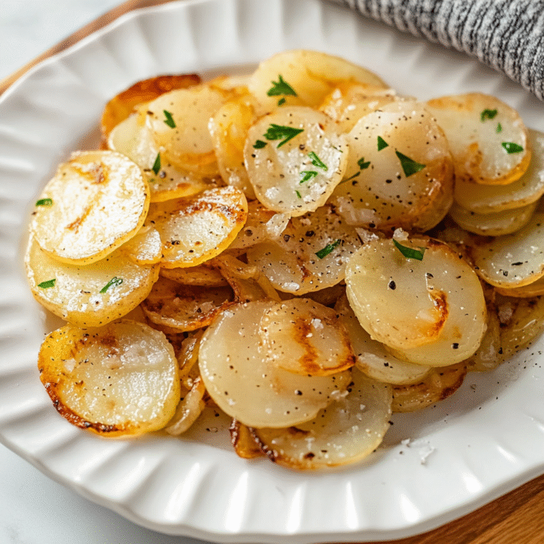 Fried Potatoes and Onions