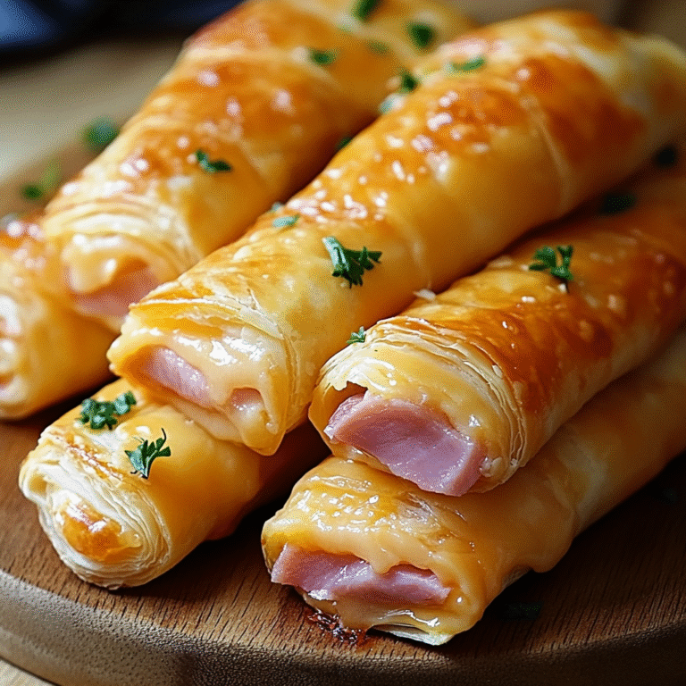 Ham and Cheese Sticks