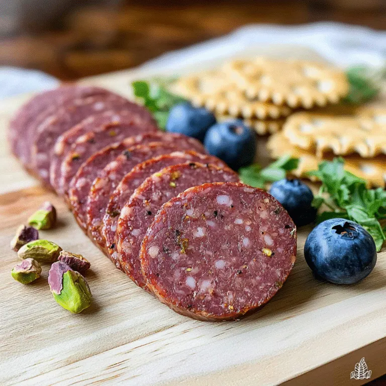 Homemade Beef Summer Sausage Delight