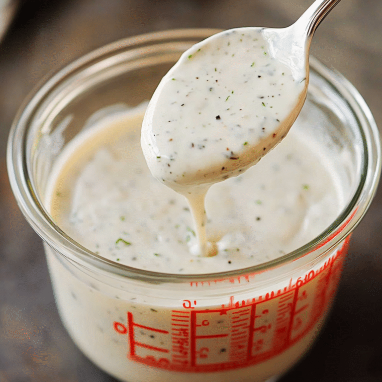 Homemade Ranch Dressing