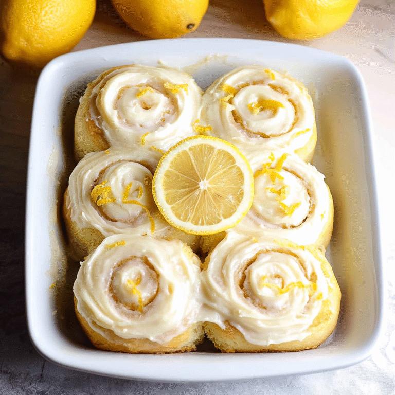 Lemon Cream Rolls