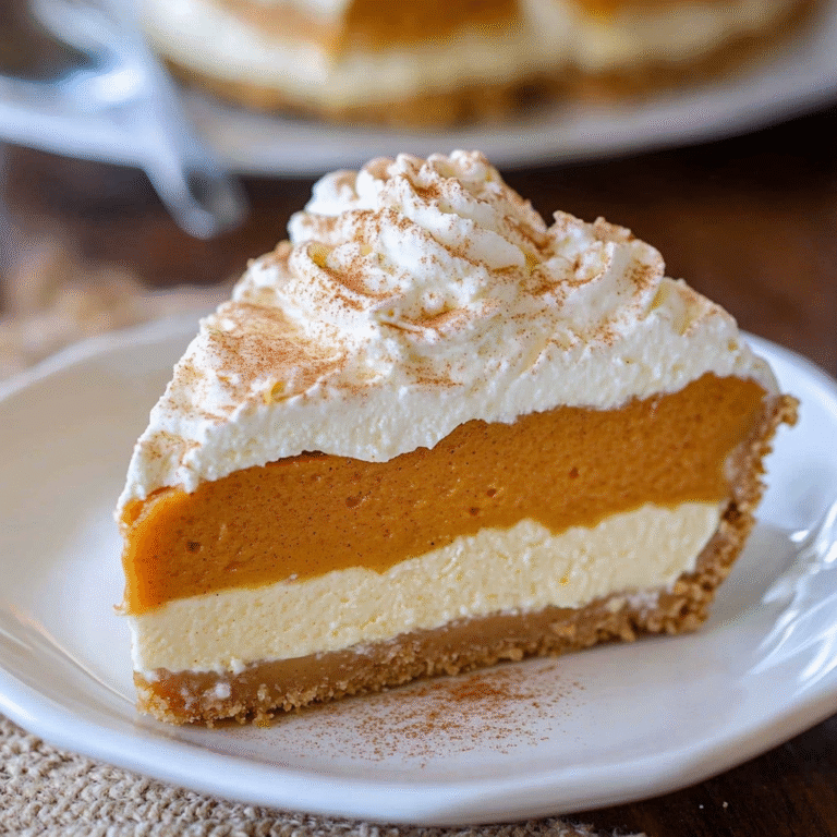 No Bake Pumpkin Cheesecake