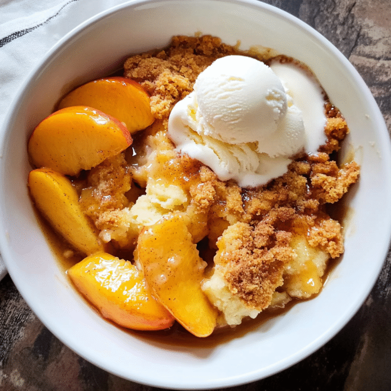 Peach Cobbler