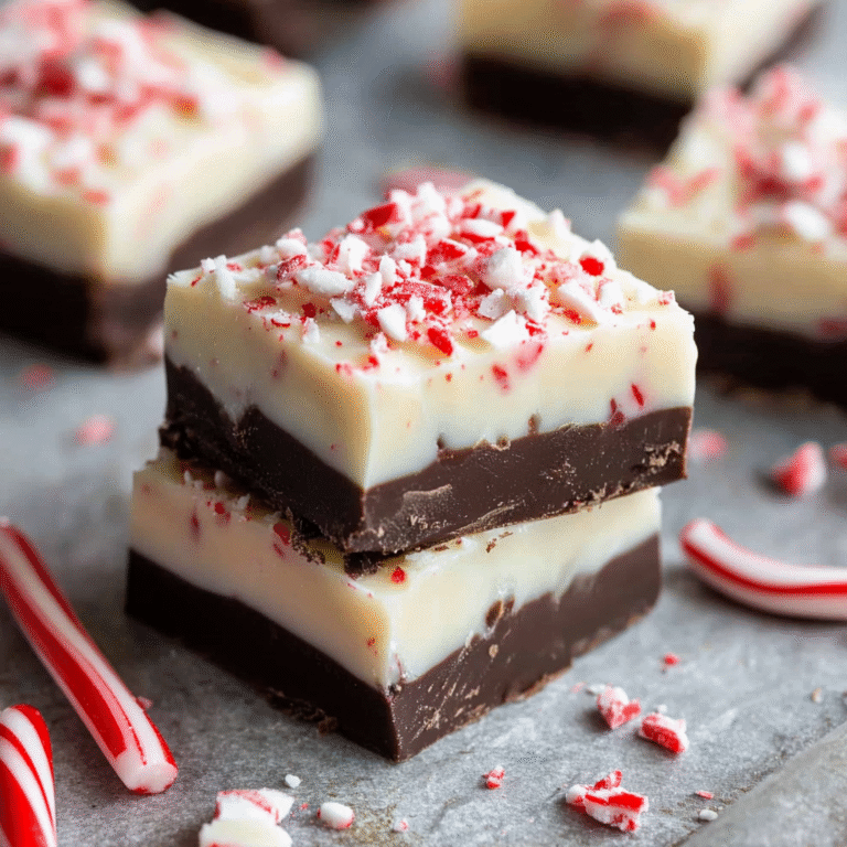Peppermint Bark Fudge