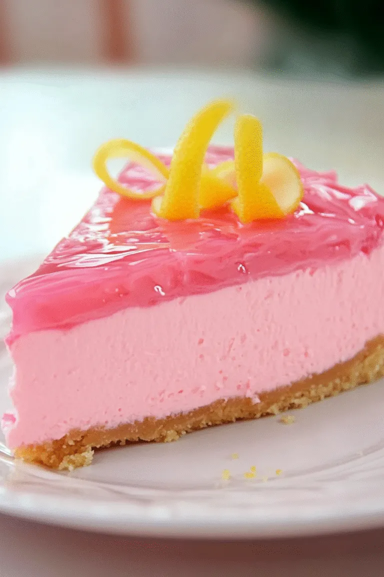 Pink Lemonade Cheesecakes