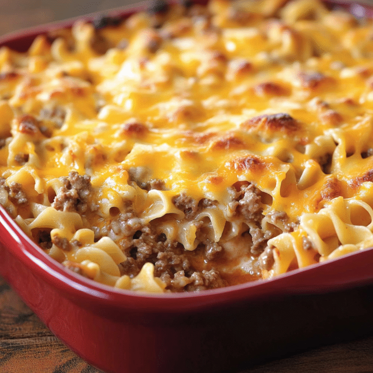 Poor Man’s Husband Casserole