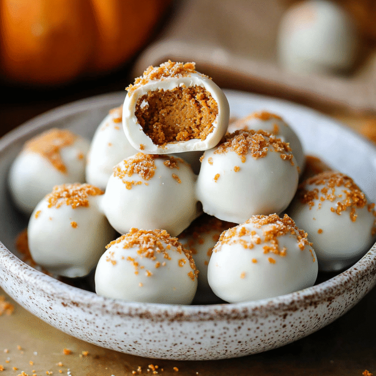 Pumpkin Cream Cheese Truffles