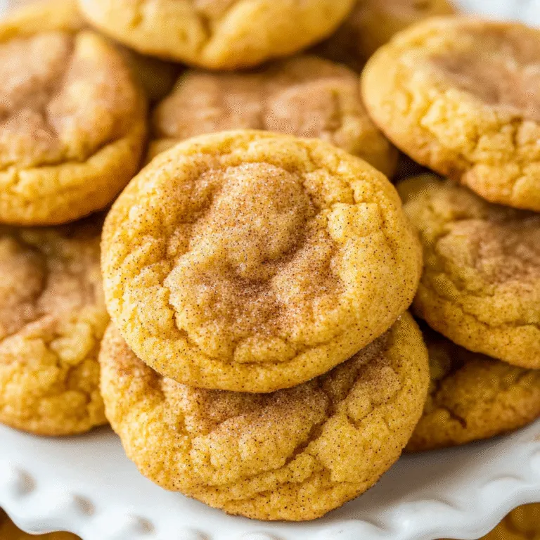 Pumpkin Snickerdoodles