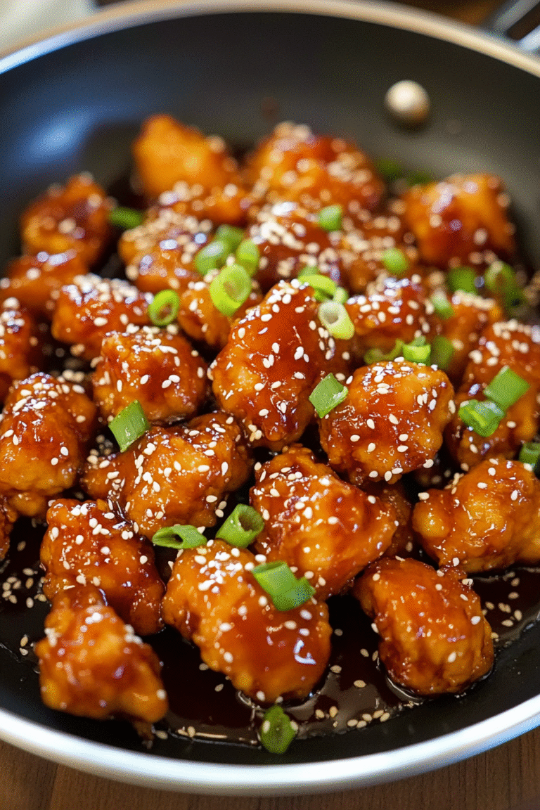 Sesame Chicken Recipe