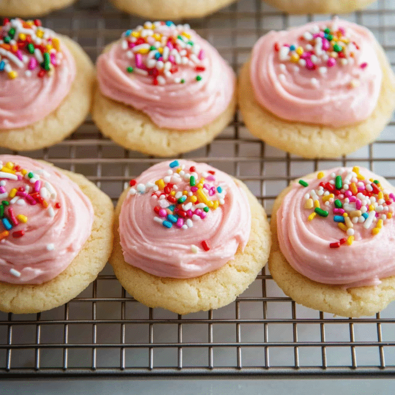 Soft Frosted Christmas Cookies