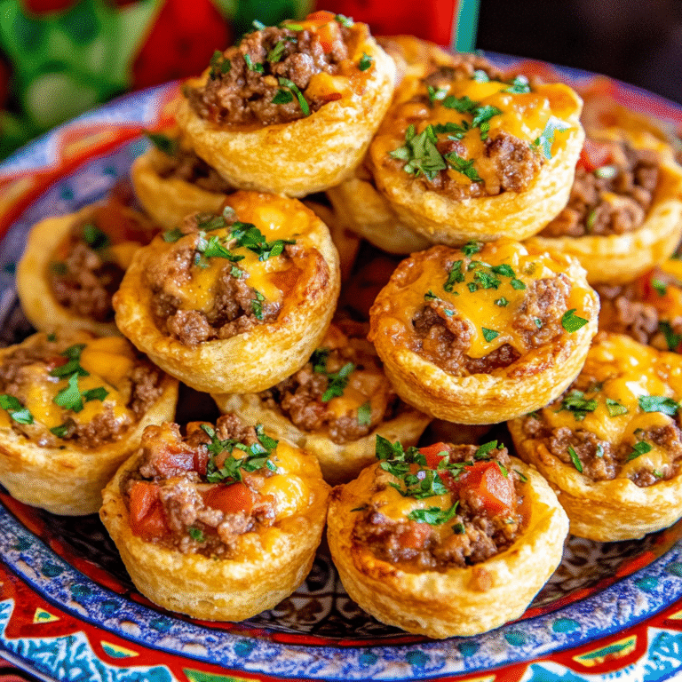 Taco Ranch Biscuit Cups