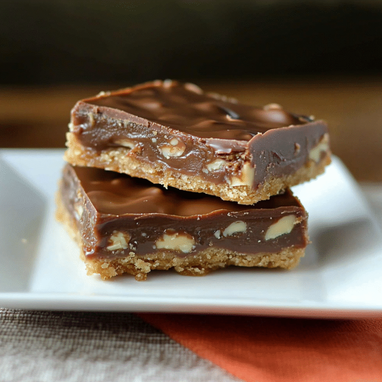 Turtle Bars Recipe